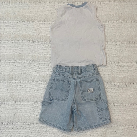 The Children's Place White and Blue Kids Matching Set - Picture 16 of 16